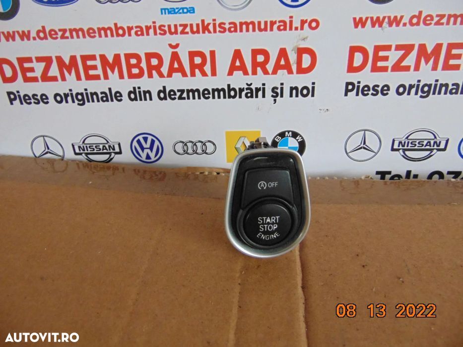 Buton start Stop BMW f20 f30 f21 F22 f23 F31 F32 F33 F34 F36 F80 - 1