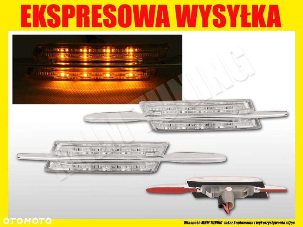 KIERUNKOWSKAZ MIGACZ BOK BMW 3 E46 98- LED MPAKIET - 2