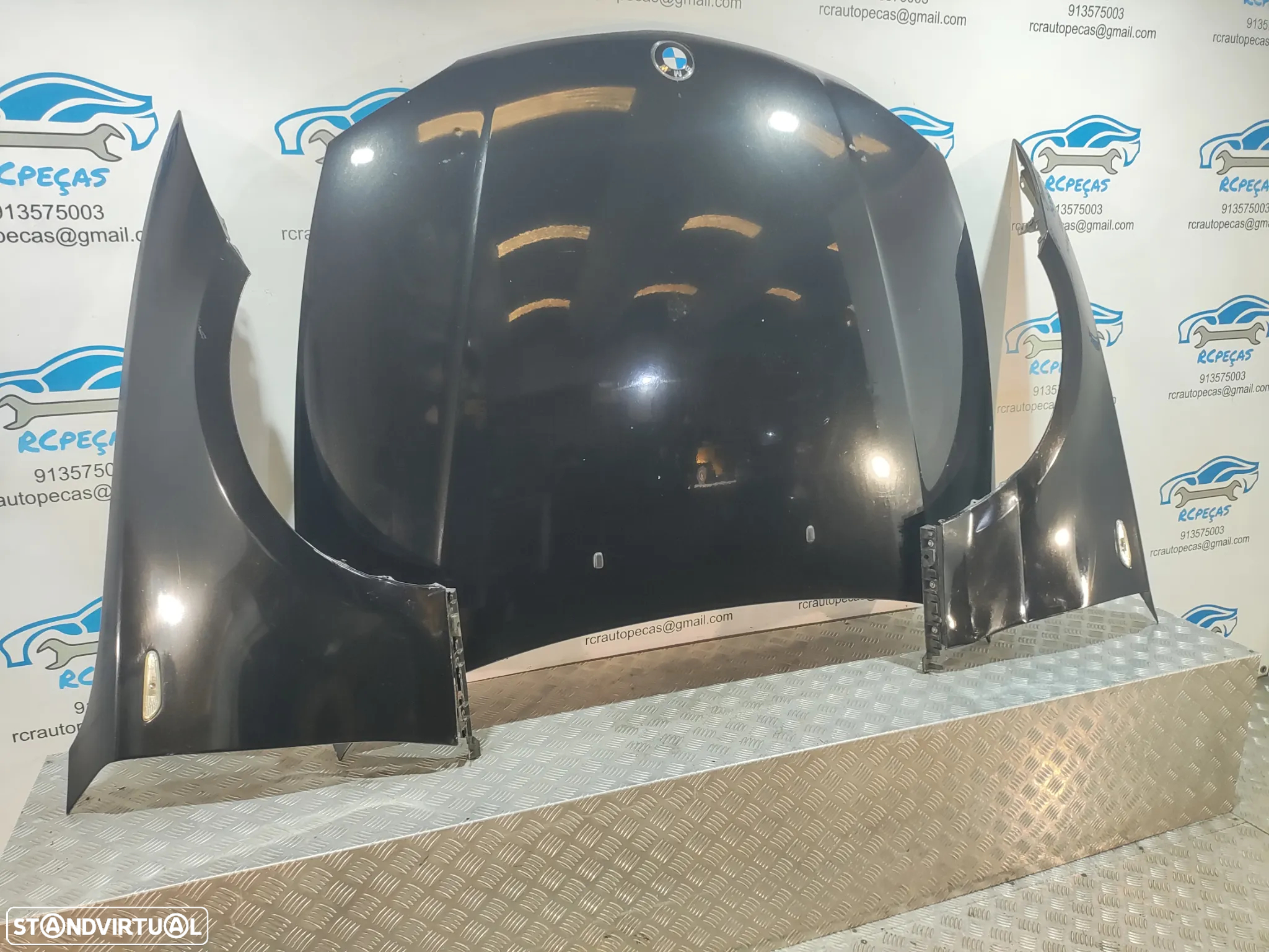 FRENTE COMPLETA BMW SERIE 1 E87 E81 PACK M PARACHOQUES SENSORES GUARDA-LAMAS OTICAS RADIADOR VENTILADOR FRENTE FIBRA REFORÇO - 20