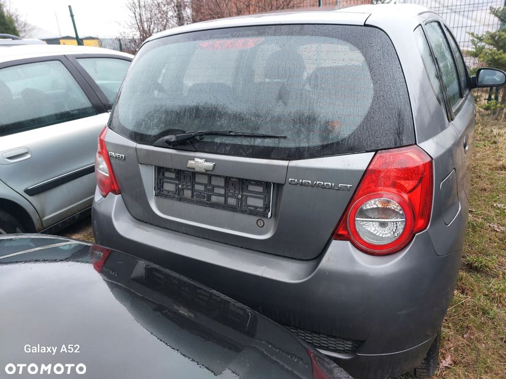 Zderzak CHEVROLET AVEO 1,2B 08R. maska,lampy,drzwi,klapa..... - 3