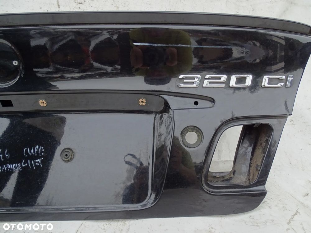 KLAPA BAGAŻNIKA BMW E46 COUPE LIFT LOTKA M-PAKIET BLACKSAPPHIRE F-VAT - 4
