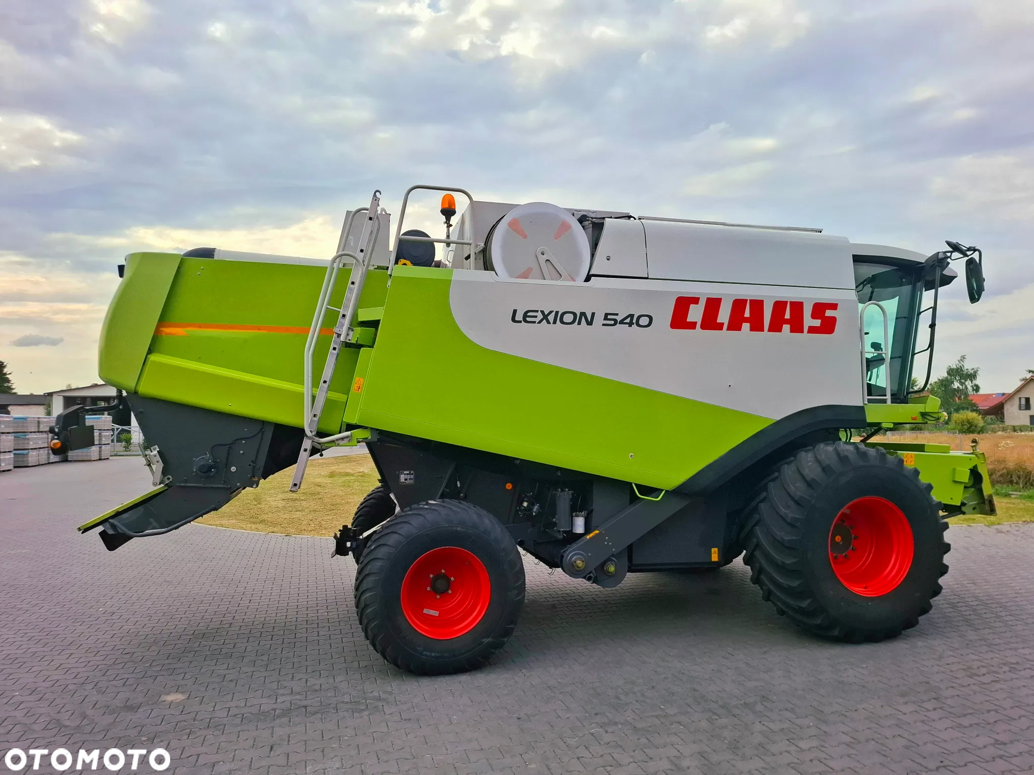 Claas Lexion 540 heder 6.6 m, Nie Malowany, Stan Bardzo Dobry - 7