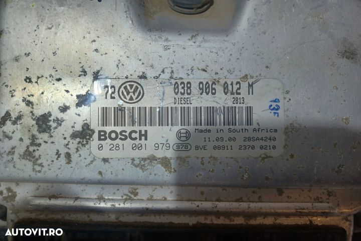 Calculator motor ECU 038906012M 0281001979 - 1.9 ALH  038906012M 0281 - 3