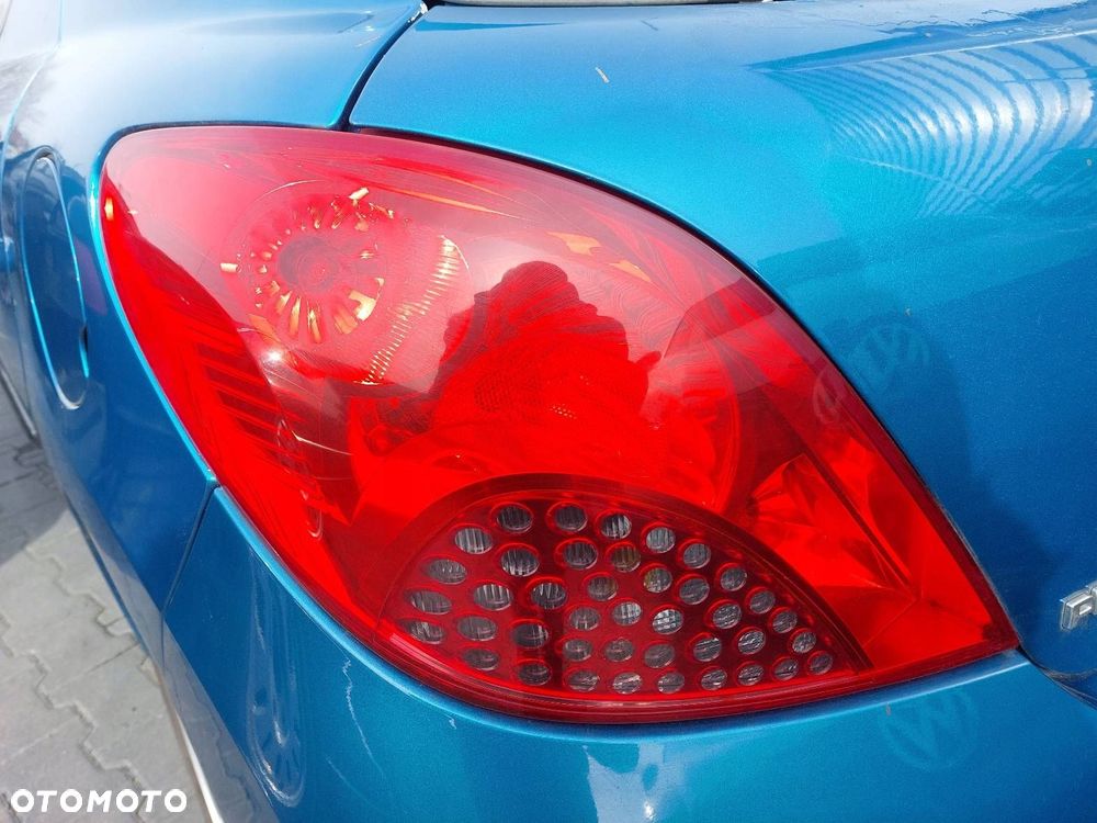 KOMPLETNY TYŁ PEUGEOT 207 I LIFT KMUD KLAPA BAGAŻNIKA ZDERZAK TYŁ LAMPY - 3