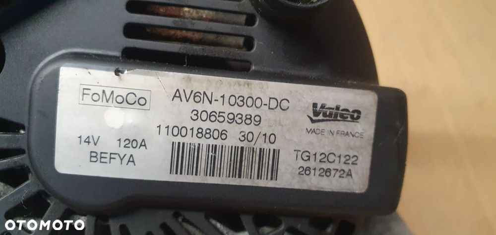 Alternator prądnica Ford Focus Mk3 AV6N-10300-DC - 7