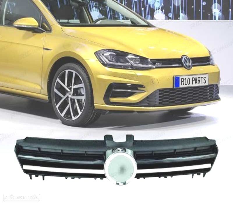 GRELHA FRONTAL VOLKSWAGEN VW GOLF VII LIMOUSINE 12-17 LOOK R - 1