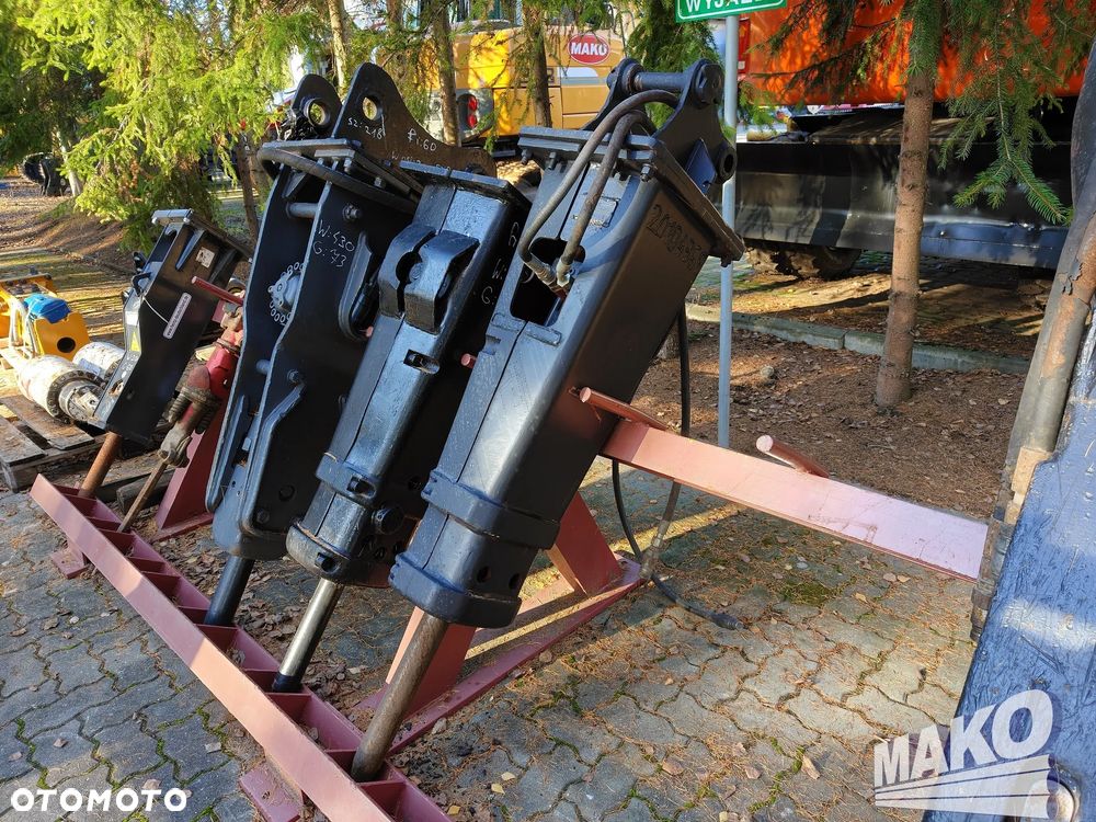 Młot hydrauliczny Rammer S23 do koparki