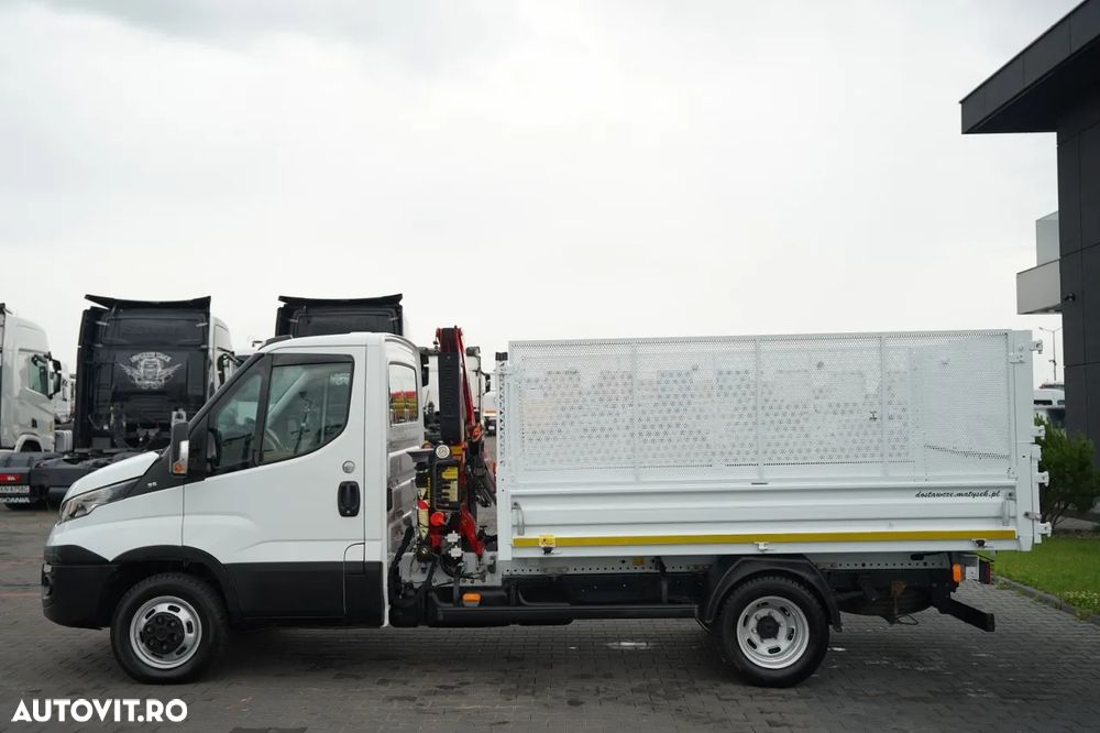 Renault MAXITY 140 DXI / BASCULATOR / + HDS FASSI F22A / CAPACITATE DE RIDICARE 995 KG / ATRACȚIE 5,5 M / IMPORTAT - 17