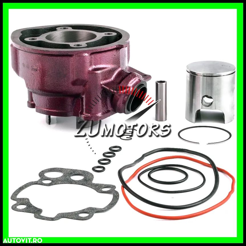 Cilindru AM6 80 90cc YAMAHA Tzr DT RIEJU Rr PEUGEOT XPS Minarelli AM6 - 1