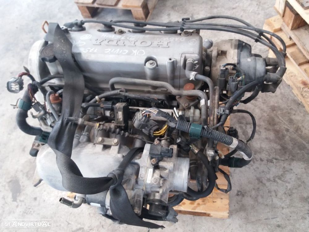 MOTOR COMPLETO HONDA CIVIC VI FASTBACK 1999 - 4