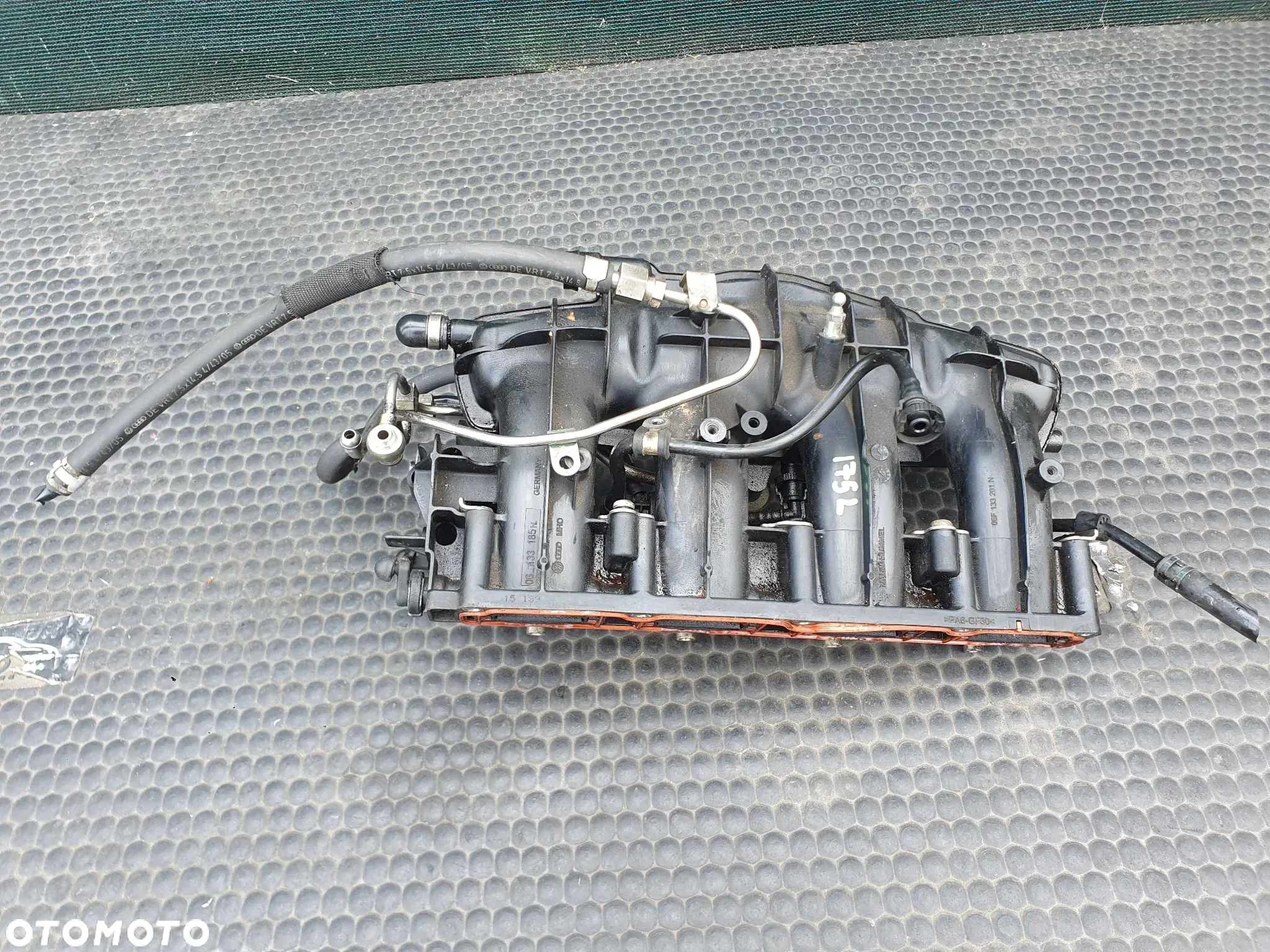 Kolektor Ssacy Klapy Nastawnik Listwa Wtryskowa Czujnik 2.0 TFSI BWE Audi A4 B7 A6 C6 - 2