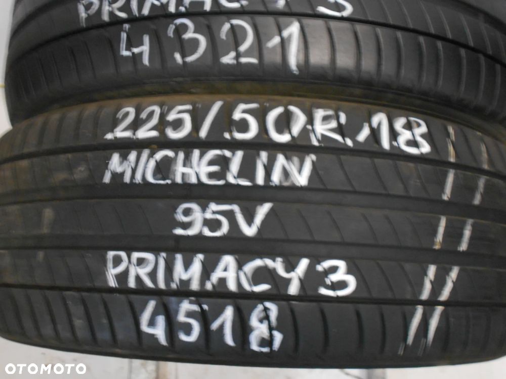 OPONY 225/50R18 MICHELIN PRIMACY 3 DOT 4321 /  4518 7.2MM - 3