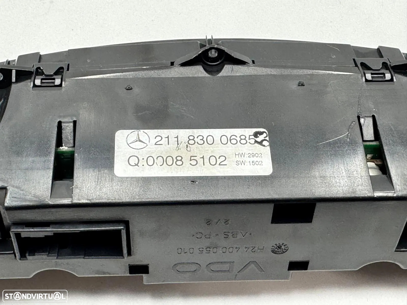 Climatronic / Comandos Ar Condicionado - Mercedes E W211 (2002) - 5