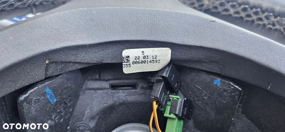 BMW X5 E70 X6 E71 LIFT LCI  KIEROWNICA SKÓRZANA CZARNA M-PAKIET MULTIFUNKCJA ŁOPATKI  7845778 - 18