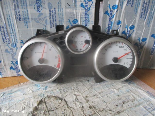 Quadrante 9666637280 PEUGEOT 206+ 2010 1.4HDI KM/H Digital PEUGEOT 206 + 2010 1.4HDI 70CV 5P CINZENTO KM/H  Digital - 1