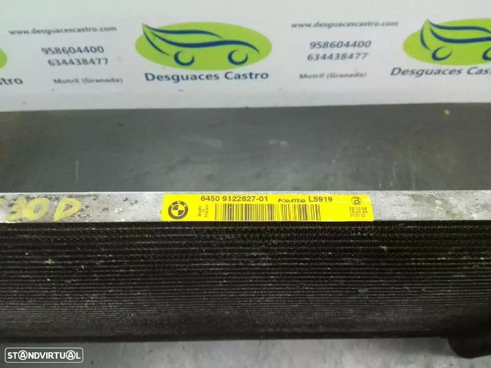 CONDENSADOR / RADIADOR AR CONDICIONADO BMW 5 2006 -64509122827 - 4