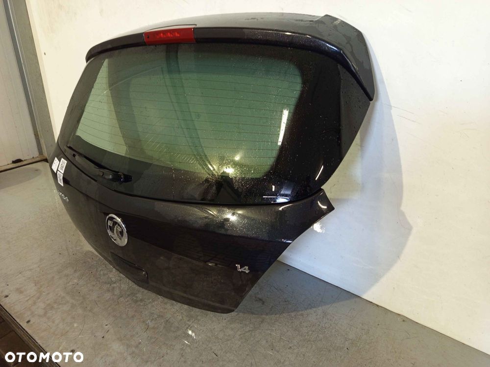 + KLAPA TYŁ TYLNA BAGAŻNIKA OPEL CORSA D Z22C CZARNY 5D 5 DRZWI HB - 2