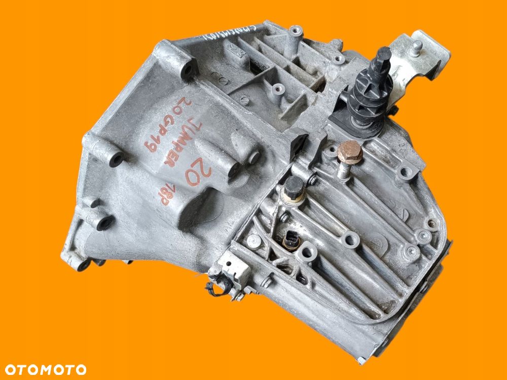 skrzynia 6 biegów ducato jumper boxer 14+ 2.0 hdi multijet 20gp19 2018r - 2