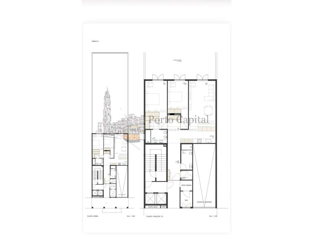 T2 com Terraço de 227 m² em Matosinhos
O refúgio que o seu coração... - Grande imagem: 4/25