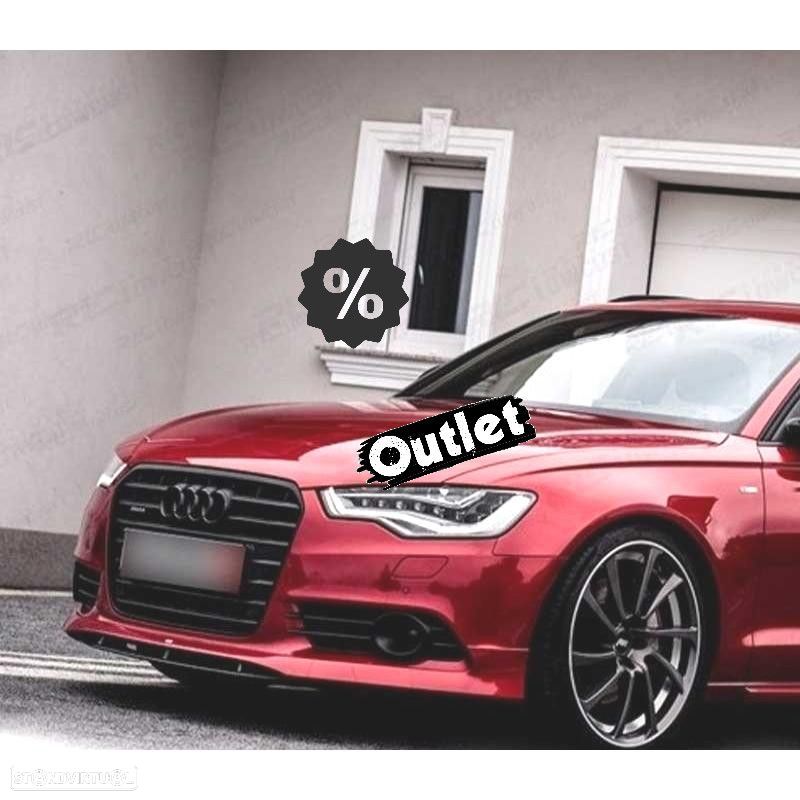 R151589C1 SPOILER LIP FRONTAL AUDI A6 C7 4G SEDAN AVANT 11-14 - 1