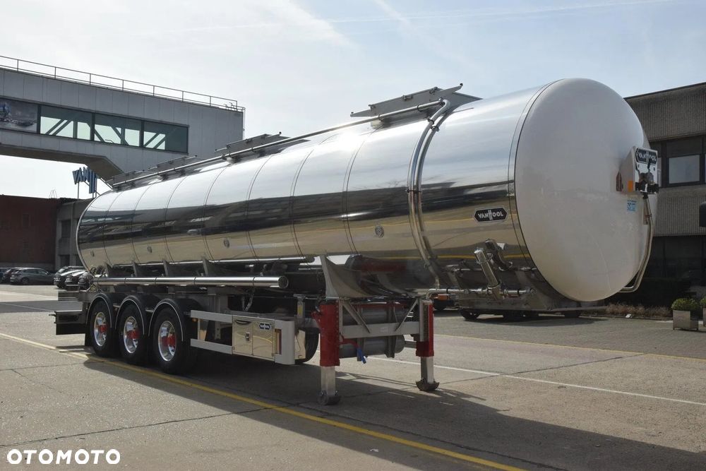 Van Hool naczepa cysterna do spożywki 31000l, nowa, z osprzętem - 3