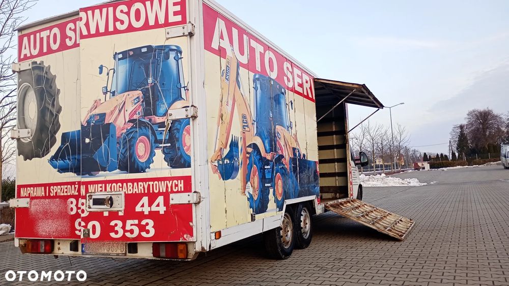 Kontener 6m na kołach Garaż Magazyn Zabudowa Pod Serwis Wulkanizacji Mobilnej - 2