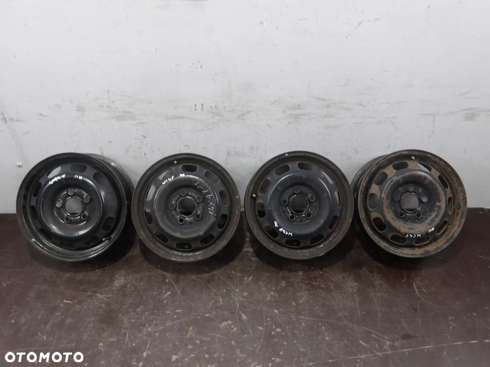 MERCEDES W168 LIFT 1.7 D 01-04 FELGI STALOWE STALÓWKI 5X112 5.5J ET54 R15 - 1