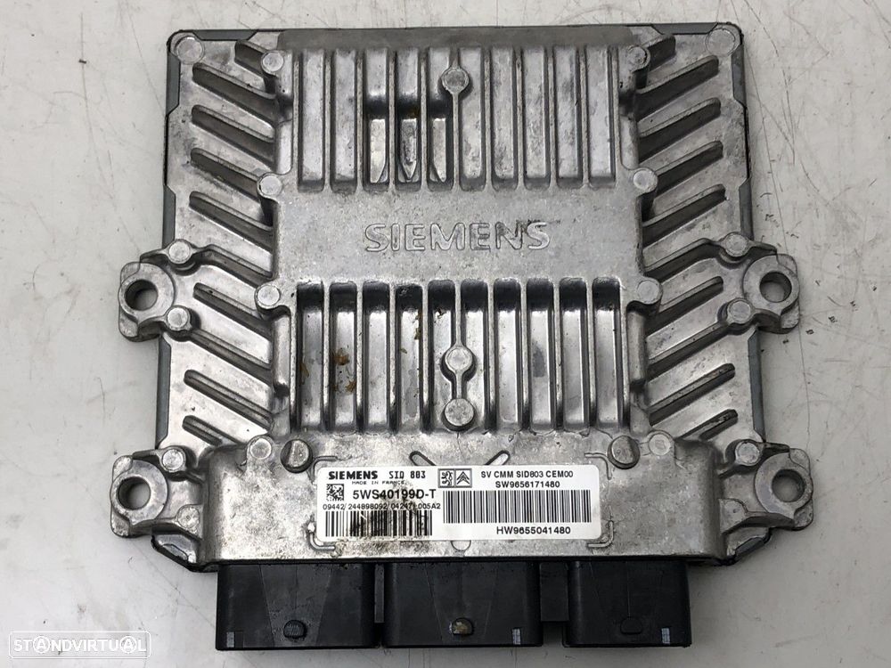 Centralina do motor PEUGEOT EXPERT 2.0 HDI | 07.00 - 12.06 REF. SIEMENS 5WS40199... - 4