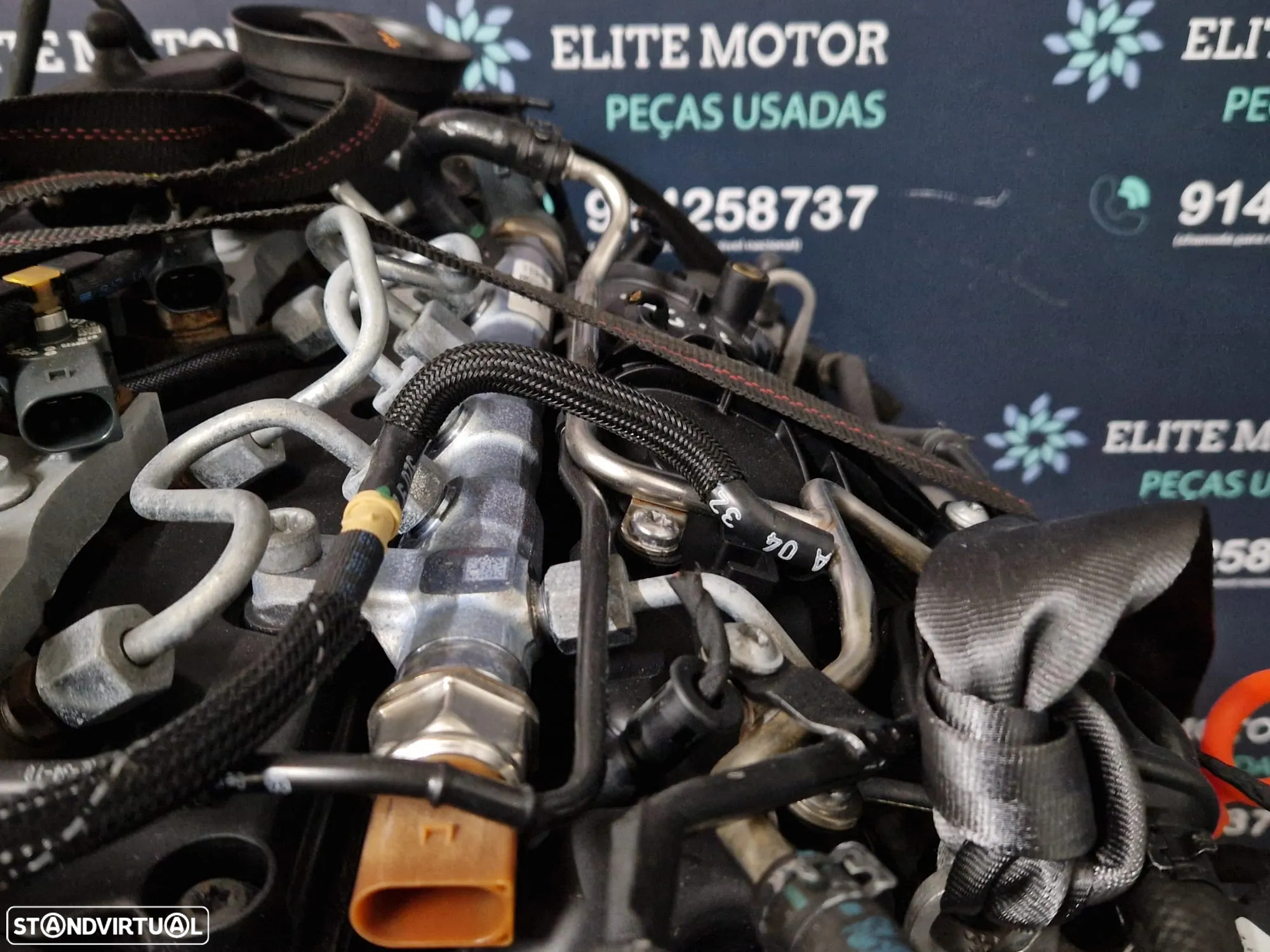 Motor usado para peças CFF VW PASSAT B7 2.0 TDI 140CV CFFB AUDI A3 8 GOLF SEAT ALHAMBRA - 6