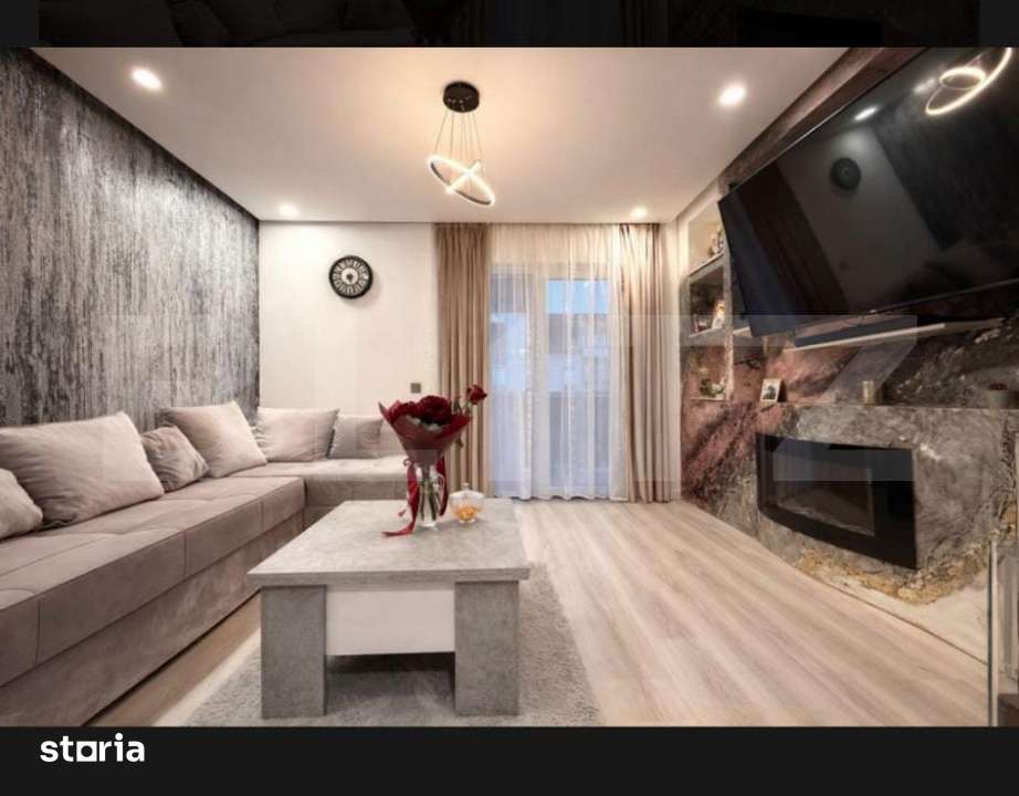 Apartament 3 camere, 66 mp, la cheie 2 bai, terasa, parcare, zona Ceta — fotografia 3