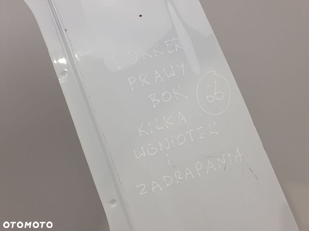 DRZWI PRAWE BOCZNE Dacia Dokker 2012-2021 PRZESUWNE SUWANE prawy bok - 4