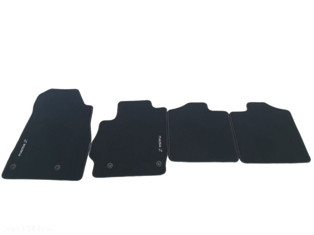 dywaniki welurowe wycieraczka mazda 2 07-17 - 1