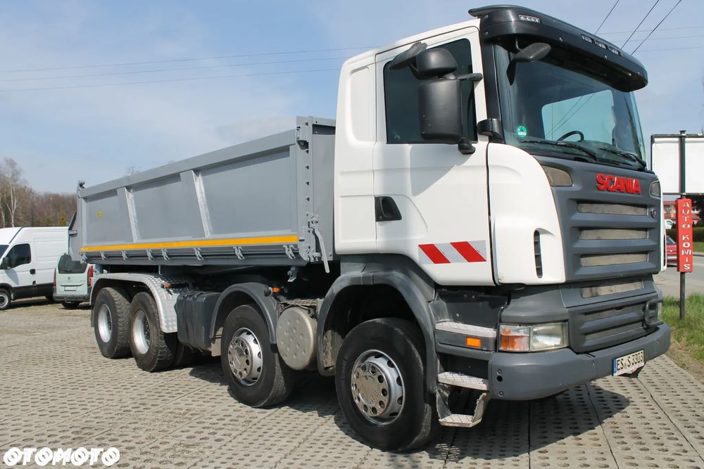 Scania R500 wywrotka 8x4 bordmatik manual faktura vat