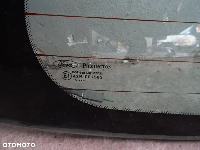 SZYBA TYŁ KLAPY FORD FIESTA V LIFT 05-08 NR63 - 4