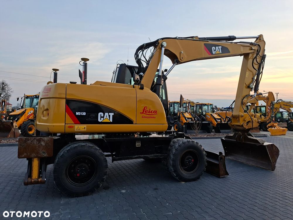 Caterpillar CAT M313D Niwelacja 3D Leica - 5