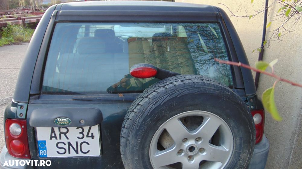 Haion cu luneta si macara spate Land Rover Freelander 1 motor 1.8 benzina an 2002 - 1