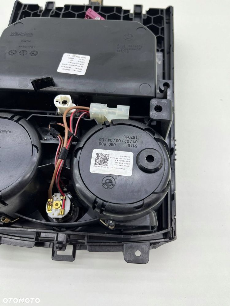 BMW 5 G30 G31 TUNEL SCHOWEK UCHWYT NA KUBKI USB KOMPLET 6801508 6819878 - 5