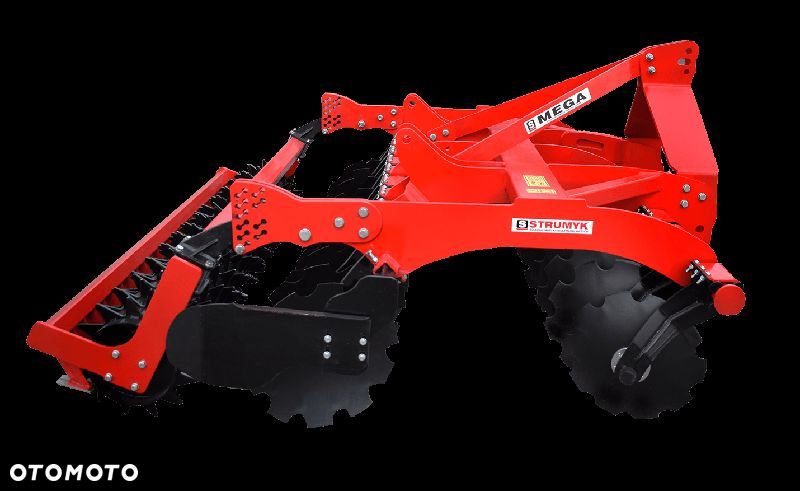 Brona Talerzowa MEGA Talerzówka Agregat Talerzowy rozstaw 120cm - 4