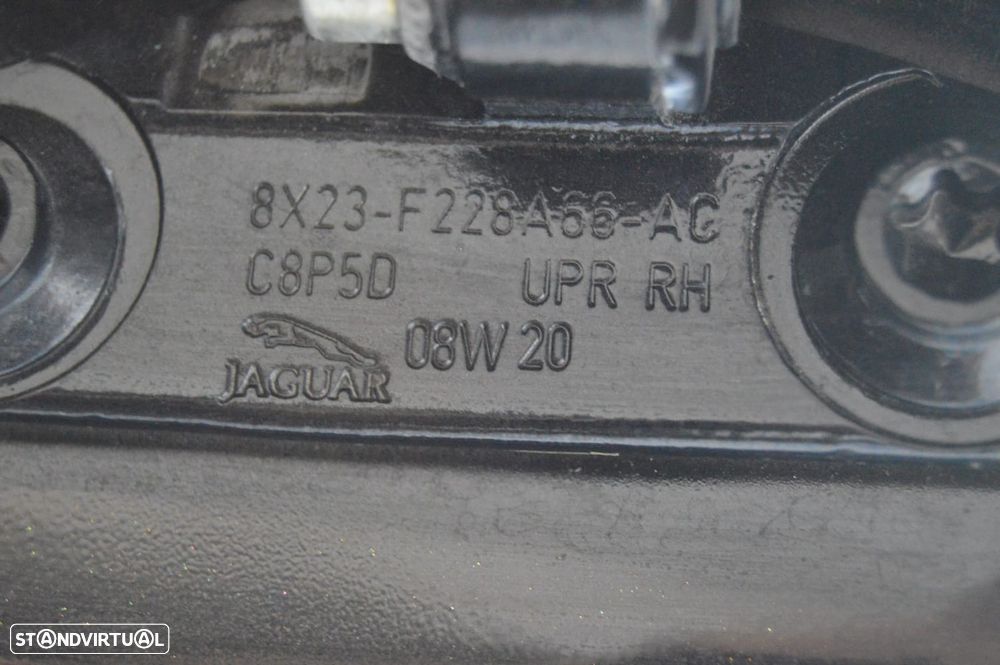 PORTA PORTAS TRASEIRA TRÁS DIREITA JAGUAR XF I 1 MK1 X250 8X23F228A66AC 8X23 F228A66 AC FECHO ELEVADOR MOTOR PUXADOR VIDRO - 6