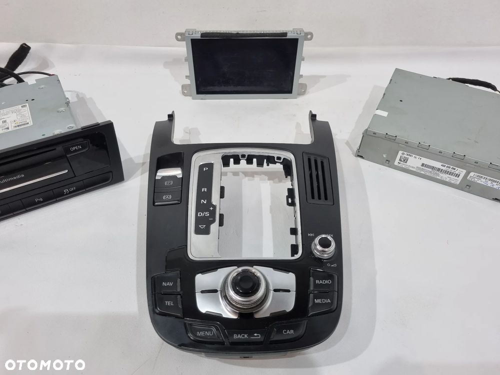 AUDI A4 B8 A5 8T ZESTAW MMI WYŚWIETLACZ NAWIGACJA 4G0035057J 8T0919611K 8R0919604A 8R1035670J - 3