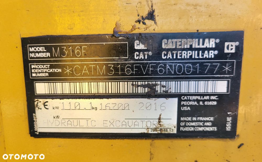 Caterpillar M 316F / z Niemiec / - 7