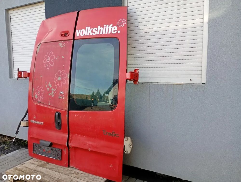 drzwi tylne lewe prawe tył vivaro a trafic ii primastar 2001-2014 wysoki l1h2 l2h2 komplet - 8