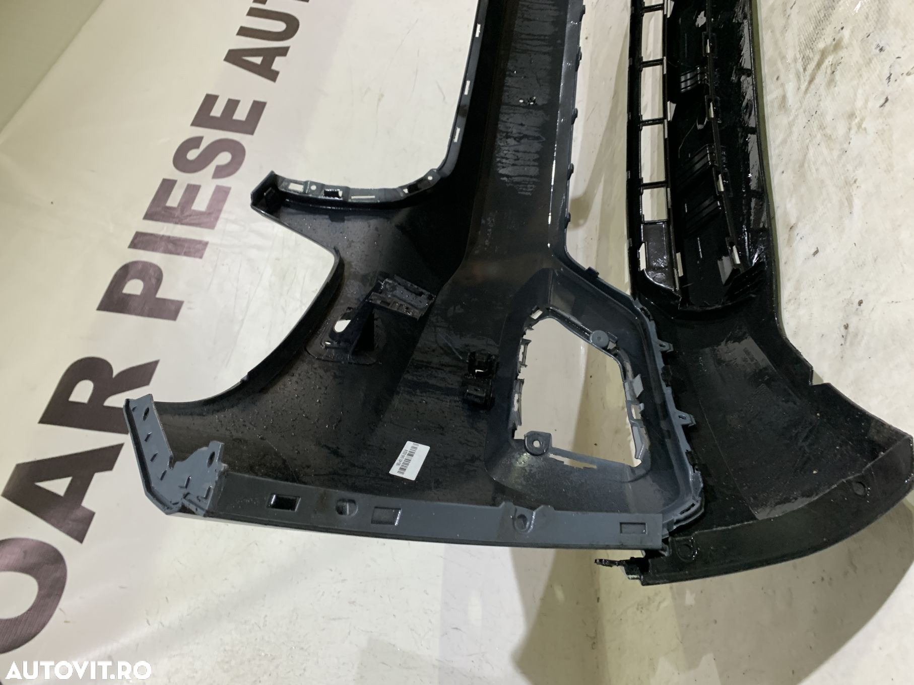 Bara fata Volvo XC40, 2018, 2019, 2020, 2021, 2022, 2023, cod origine OE 31449359, cu gauri pentru spalatori faruri. - 10