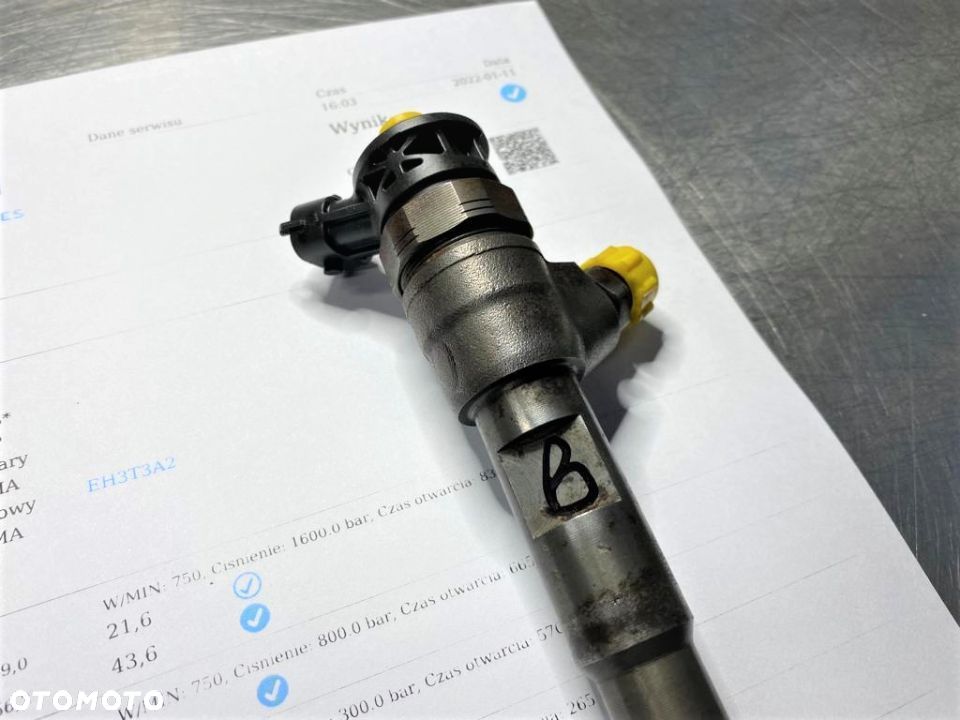 WTRYSKIWACZ TEST 1.5 DCI 0445110485 WTRYSK WYDRUK IMA RENAULT KANGOO THALIA CLIO IV CAPTUR SANDERO - 4