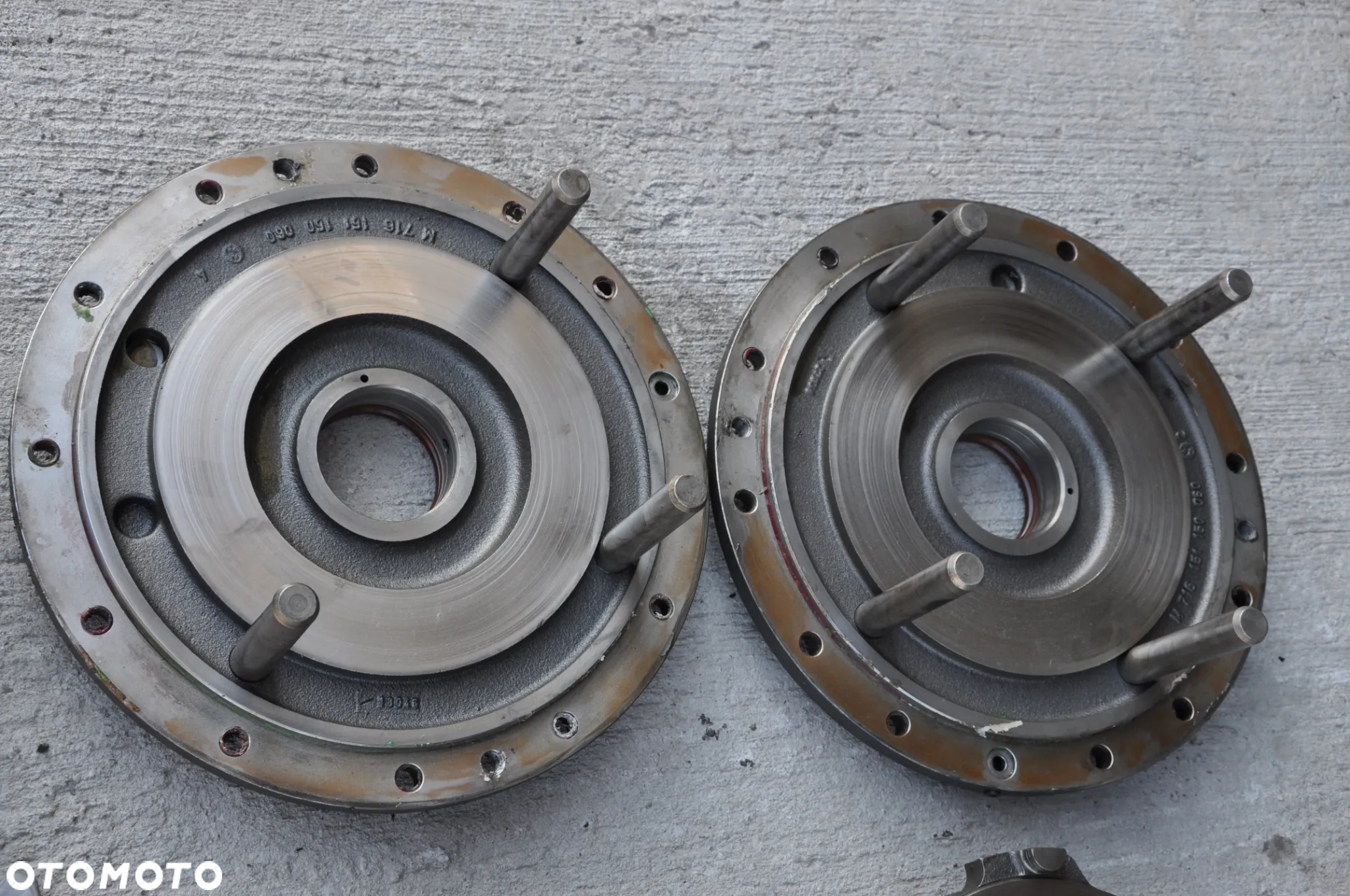 TARCZKI PRZEKŁADKI ZACISKI HAMULCOWE MASSEY FERGUSON 7480 6480 6485 - 4