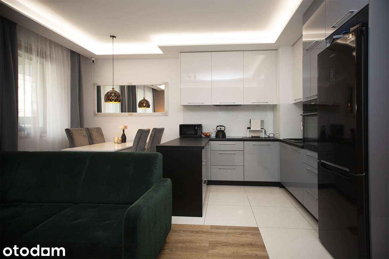 ogródek 30m2, przyjemnie wykończony, dwustronny układ