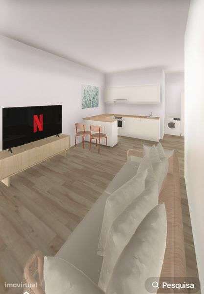 Apartamento T1 Barreiro - Grande imagem: 3/11