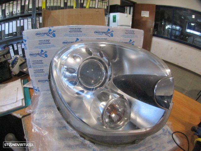 Farol 030126727400 9801040 980104008 MINI COUNTRYMAN R60 2015 1.6D 90CV 5P BRANCO DRT Xenon AL ORIGINAL Apoio Danificado - 1