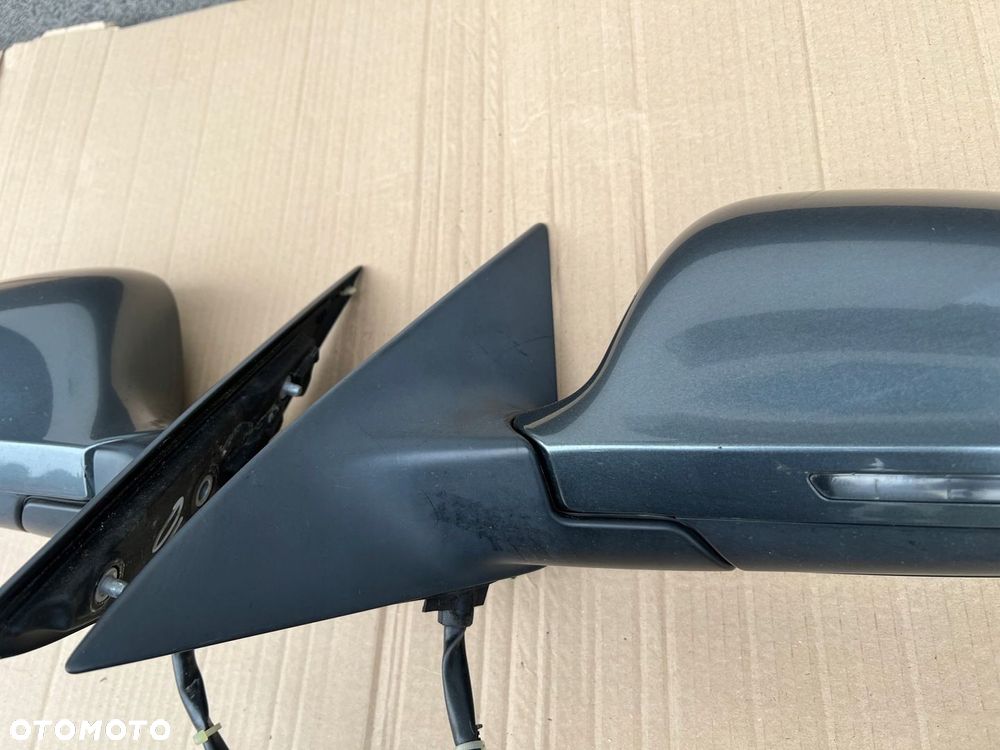 LUSTERKA II LIFT LEWE  PRAWE 2008-2010 LZ7S AUDI A8 D3 KOMPLET 17 PIN 143 - 11