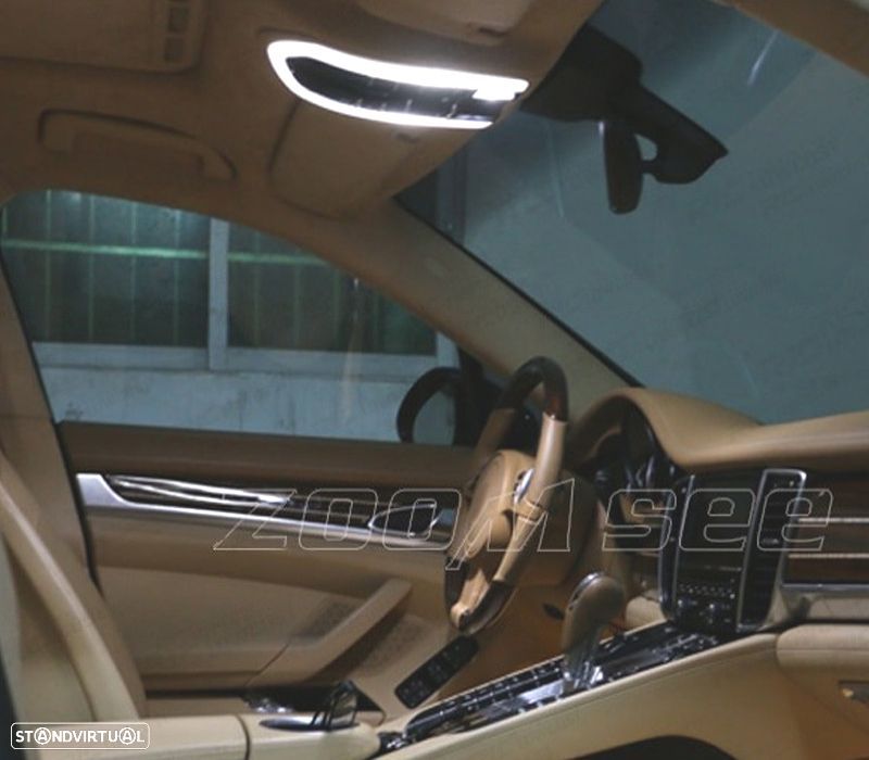 KIT COMPLETO 10 LAMPADAS LED INTERIOR PARA PORSCHE MACAN S TURBO 14- - 5